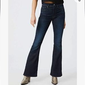 GStar Raw 3301 bootcut Size 27 Blue Dark Wash